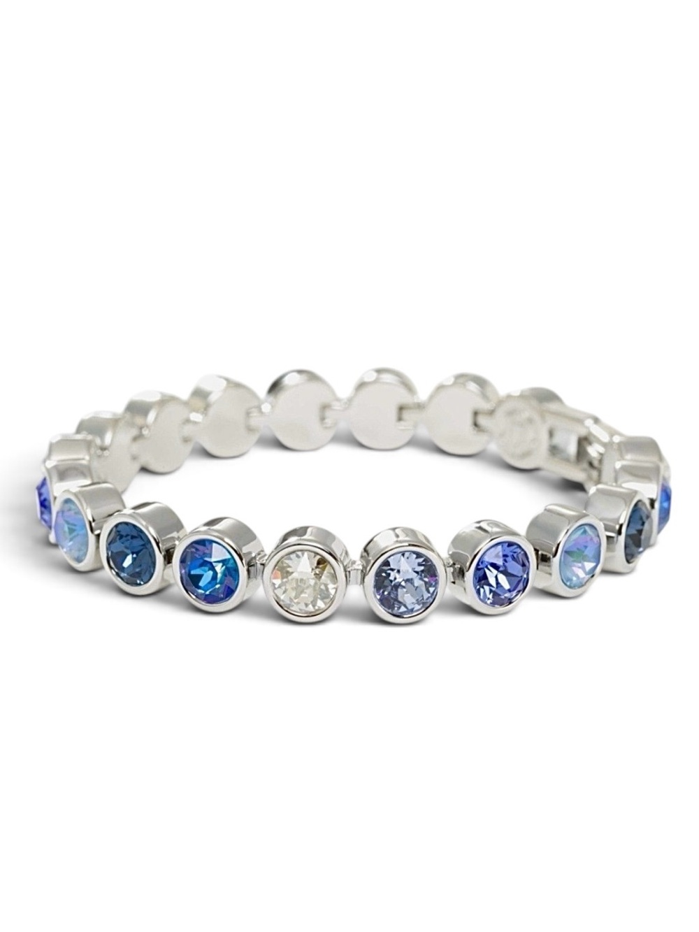 Touchstone Rain Blue and Silver Ice Bracelet New in Box